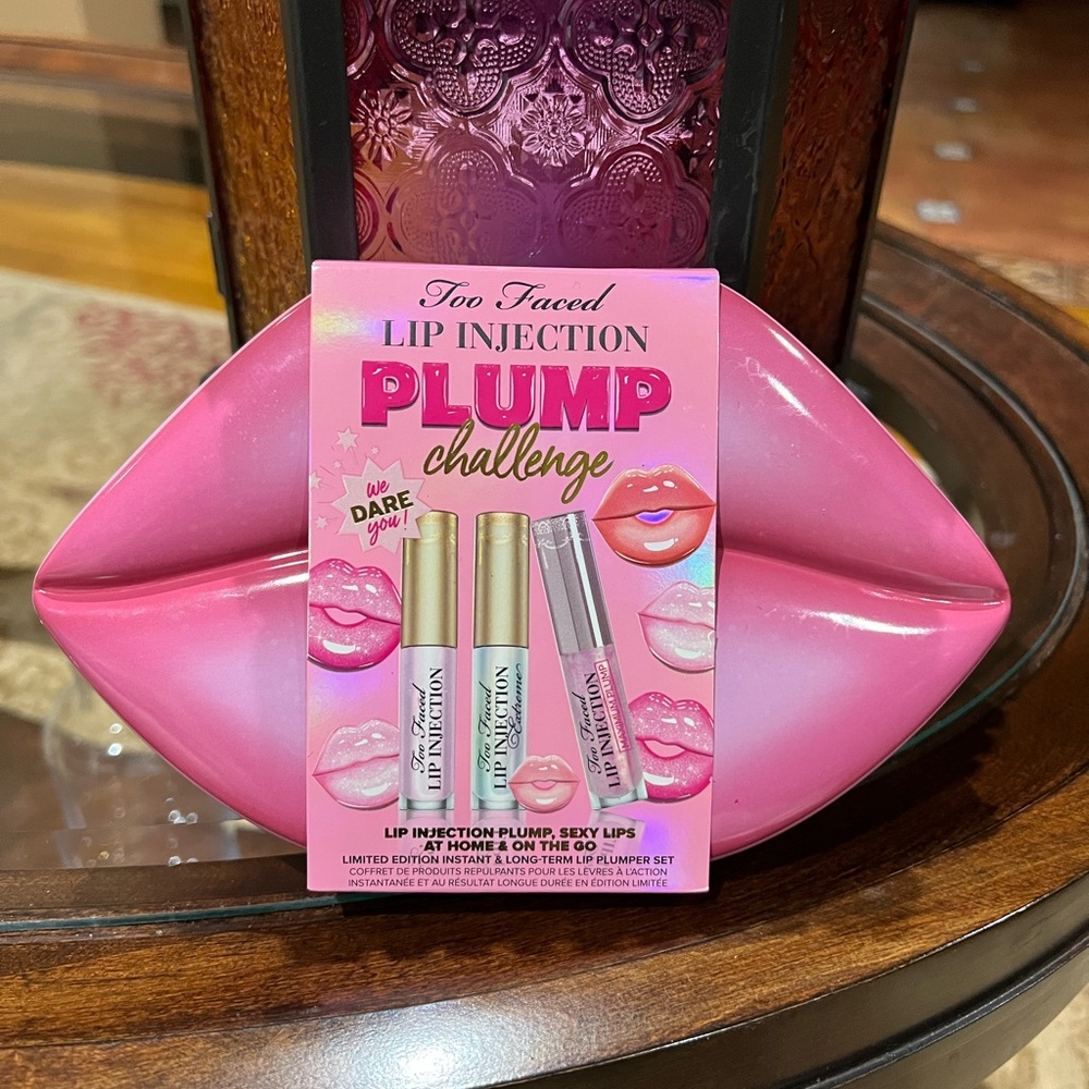Too Faced Lip Injection Plum Challenge Set